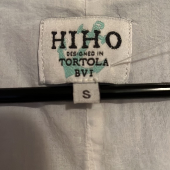 HIHO ladies blue/white Pauline pinstripe dress size small like new - Picture 2 of 2